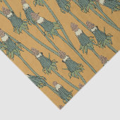 Muster mit ungeöffnetem Kronleuchter Seidenpapier (Ausschnitt)