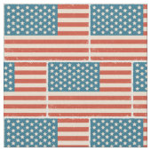 Muster mit Vintage-Flagge der USA Stoff (Nahaufnahme)