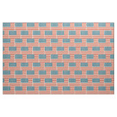 Muster mit Vintage-Flagge der USA Stoff (Fat Quarter (45,7 x 55,9 cm))