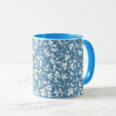 Muster mit Vögeln und Pflanze Tasse (VorderseiteRechts)