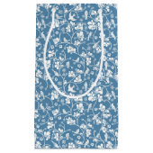 Muster mit Vögeln und Pflanzenverzierung Kleine Geschenktüte (Vorderseite)