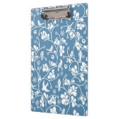 Muster mit Vögeln und Pflanzenverzierung Klemmbrett (Links)