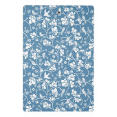 Muster mit Vögeln und Pflanzenverzierung Mini Klemmbrett (Rückseite)