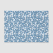 Muster mit Vögeln und Pflanzenverzierung Seidenpapier (Vorderseite)