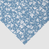 Muster mit Vögeln und Pflanzenverzierung Seidenpapier (Ausschnitt)