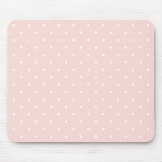 Muster mit weißen Punkten Mousepad (Vorne)