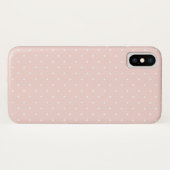 Muster mit weißen Tupfen Case-Mate iPhone Hülle (Rückseite (Horizontal))