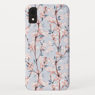 Muster mit zarten Frühlingssakura-Blume Case-Mate iPhone Hülle