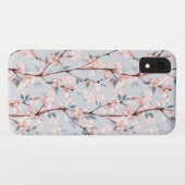 Muster mit zarten Frühlingssakura-Blume Case-Mate iPhone Hülle (Rückseite (Horizontal))
