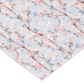 Muster mit zarten Frühlingssakura-Blume Tischdecke (Schrägansicht)