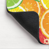 Muster mit Zitrusfrüchten Mousepad (Ecke)