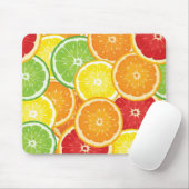 Muster mit Zitrusfrüchten Mousepad (Mit Mouse)