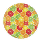 Muster mit Zitrusfrüchten Schneidebrett (Vorderseite)