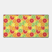 Muster mit Zitrusfrüchten Schreibtischunterlage (Vorderseite)