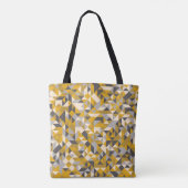 Muster mit zufällig gefärbten Diamanten Generative Tasche (Rückseite)