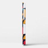 Muster mit zufällig gefärbten Dreiecken Generativ Case-Mate iPhone Hülle (Rückseite / Links)