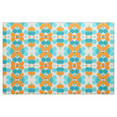 Muster Mitte Jahrhundert Modernes Gewebe Stoff (Fat Quarter (45,7 x 55,9 cm))