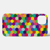 Muster Modern farbenfroh - Modefeder-Hipster Case-Mate iPhone Hülle (Rückseite (Horizontal))