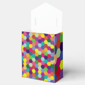 Muster Modern farbenfroh - Modefeder-Hipster Geschenkschachtel (Geöffnet)