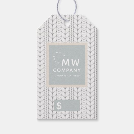 Muster Moderne Berufliche Handarbeit Geschenkanhänger (Vorderseite)