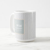 Muster Moderne Berufliche Handarbeit Kaffeetasse (Vorderseite Links)