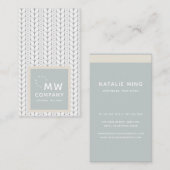 Muster Moderne Berufliche Handarbeit Visitenkarte (Vorne/Hinten)