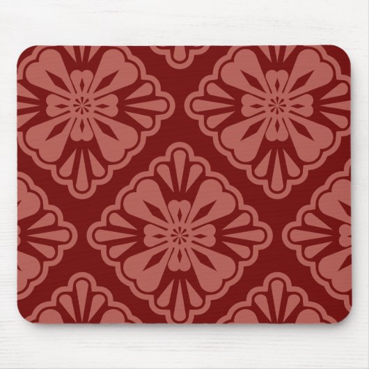 Muster Moderne, stilvolle geometrische Trendy Mousepad (Vorne)