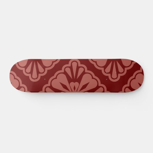 Muster Moderne, stilvolle geometrische Trendy   Skateboard (Horizontal)