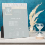 Muster Modernes Berufliches Logo Fotoplatte<br><div class="desc">Gezwirntes Muster Moderne Berufliche Handarbeit Design. Ideal für Unternehmen,  die handgefertigte Produkte herstellen. Entsprechende Produkte finden Sie in der Kollektion Modernes Handgefertigtes Unternehmen. Sie sind herzlich eingeladen,  meinen Laden für schönere Produkte zu besuchen.</div>