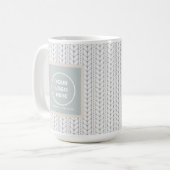 Muster Modernes Berufliches Logo Kaffeetasse (Vorderseite Links)