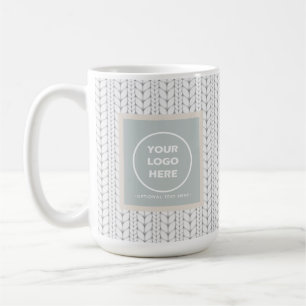 Muster Modernes Berufliches Logo Kaffeetasse