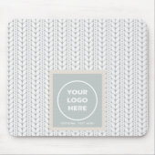 Muster Modernes Berufliches Logo Mousepad (Vorne)