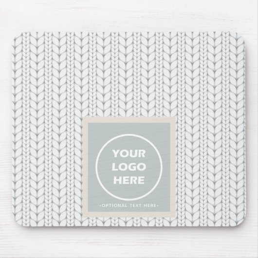Muster Modernes Berufliches Logo Mousepad (Vorne)