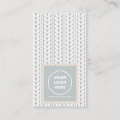 Muster Modernes Berufliches Logo Visitenkarte (Vorderseite)