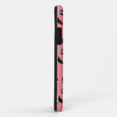 Muster-Monogramm-Handy-Fall Bostons Terrier Case-Mate iPhone Hülle (Hinten/Rechts)