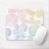 Muster-Mousepad für Wasserfarben mit Namen Mousepad (Mit Mouse)