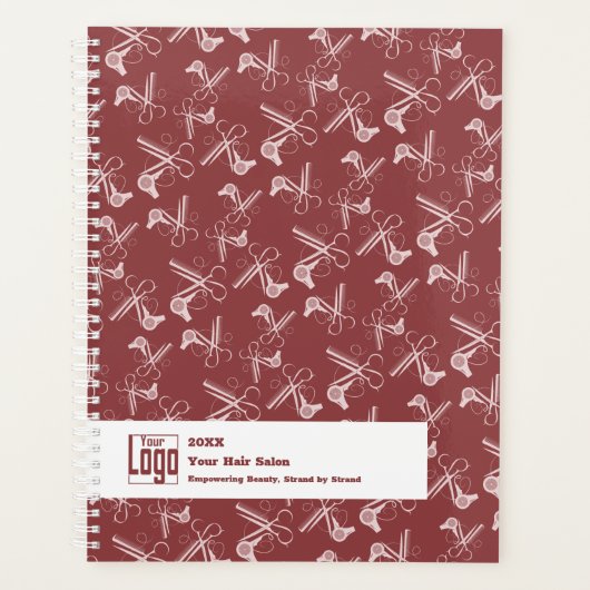 Muster-Muster für Stylist-Modelle Burgundy Pink We Planer (Vorderseite)