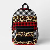 Muster, Muster und Drucke Bedruckter Rucksack (Vorderseite)