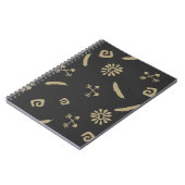 Muster nahtlos amerikanisch notizblock (Linke Seite)