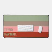 Muster Name des Musters für das Muster grün braun Schreibtischunterlage (Tastatur & Maus)