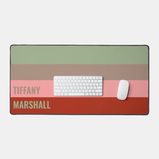 Muster Name des Musters für das Muster grün braun  Schreibtischunterlage (Tastatur & Maus)