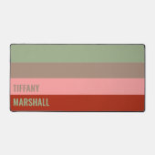 Muster Name des Musters für das Muster grün braun Schreibtischunterlage (Vorderseite)