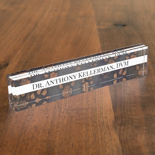 Muster Namensplakette (Seite)