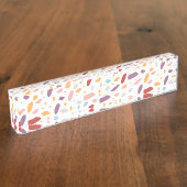 Muster Namensplakette (Seite)