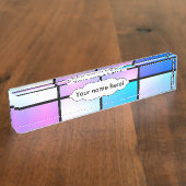 Muster Namensplakette (Seite)