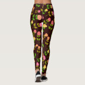 Muster Niedliche Blume für Flora und Fauna 20320 Leggings (Rückseite)
