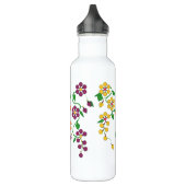 Muster NO.2: Hängende Blumen-Wasser-Flasche Edelstahlflasche (Links)