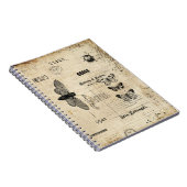 Muster-Notebook Notizblock (Rechte Seite)