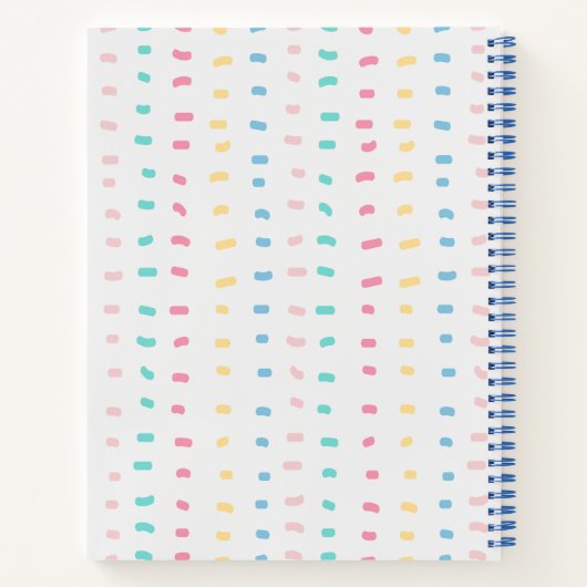 Muster Notizblock (Rückseite)