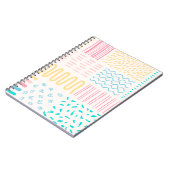 Muster Notizblock (Linke Seite)